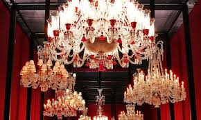 Discover the Stunning Red Baccarat Chandelier at Betso88