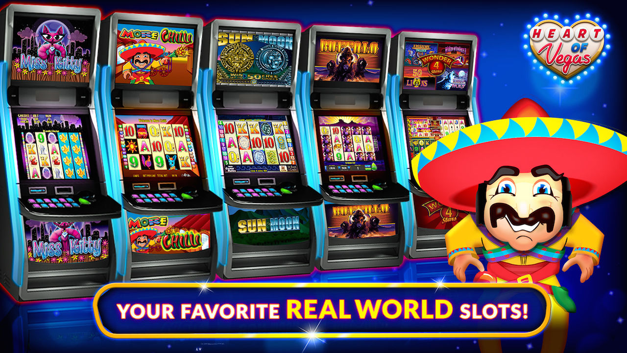 Enjoy Heart of Vegas Free Slot Machines Available in Money88